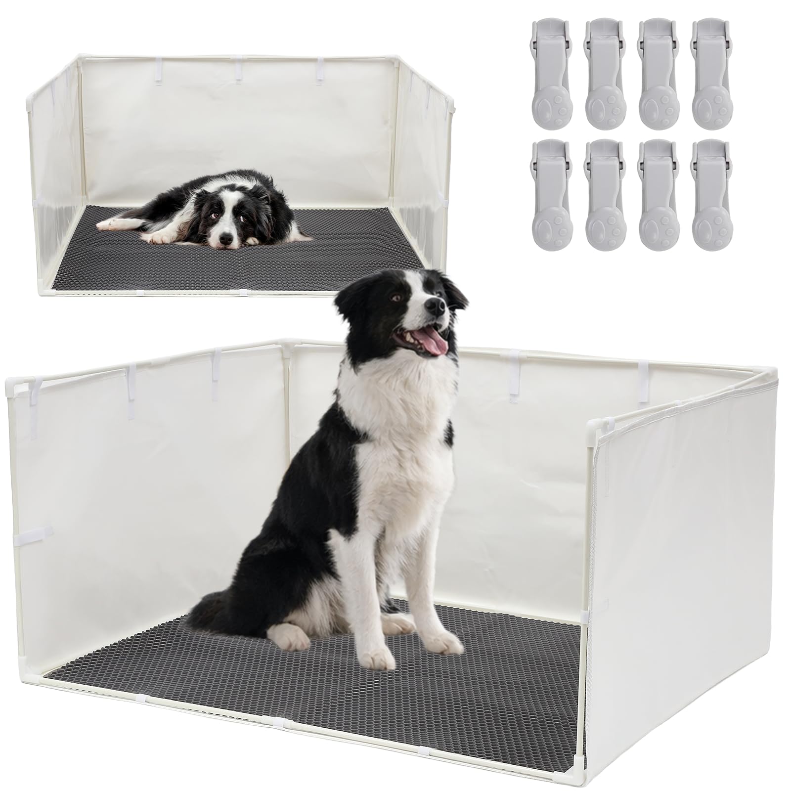 Amazon | DogLife 犬 トイレ トレー スーパーワイド ペットシーツ対応
